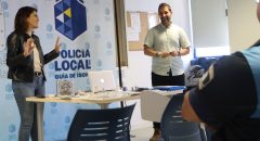 La Policía Local de Guía de Isora recibe un taller de la Academia Canaria de Seguridad