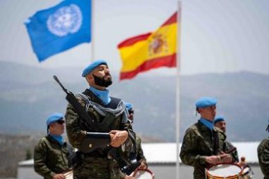 Cascos azules españoles en el Líbano muestran su buen ánimo a sus familiares en un vídeo