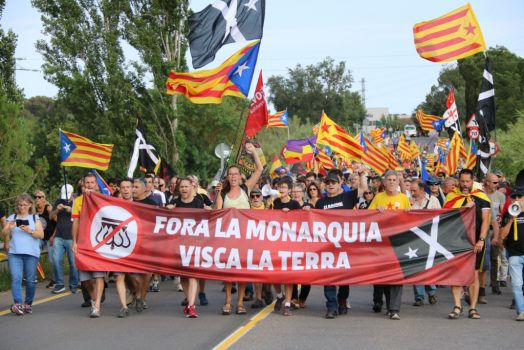 Rechazan aplicarle la ley de amnistía a cuatro investigados por una protesta contra el rey