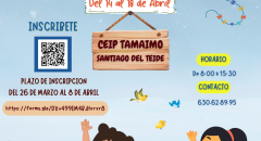 CARTEL TAMAIMO CAMPAMENTO SEMANA SANTA 2025