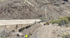 El Ayuntamiento de La Aldea de San Nicolás acomete la obra de adecuación del depósito Playa Tasarte