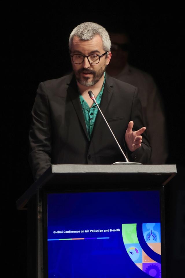 secretario de Estado de Sanidad de España, Javier Padilla, en la Segunda Conferencia Mundial sobre Contaminación Atmosférica y Salud