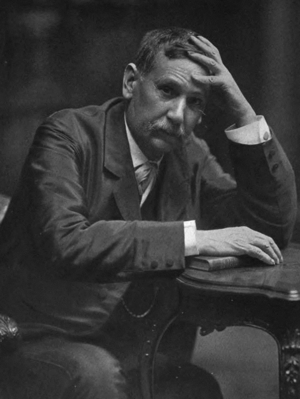 El escritor Benito Pérez Galdós