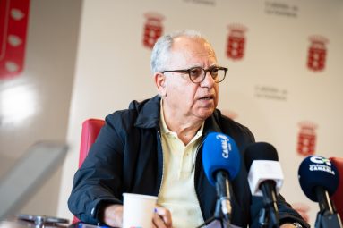 060525 Casimiro Curbelo, presidente del Cabildo de La Gomera