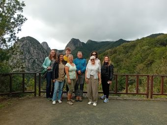 150525 Representantes de agencias suizas especializadas en turismo activo en su visita a la isla de La Gomera