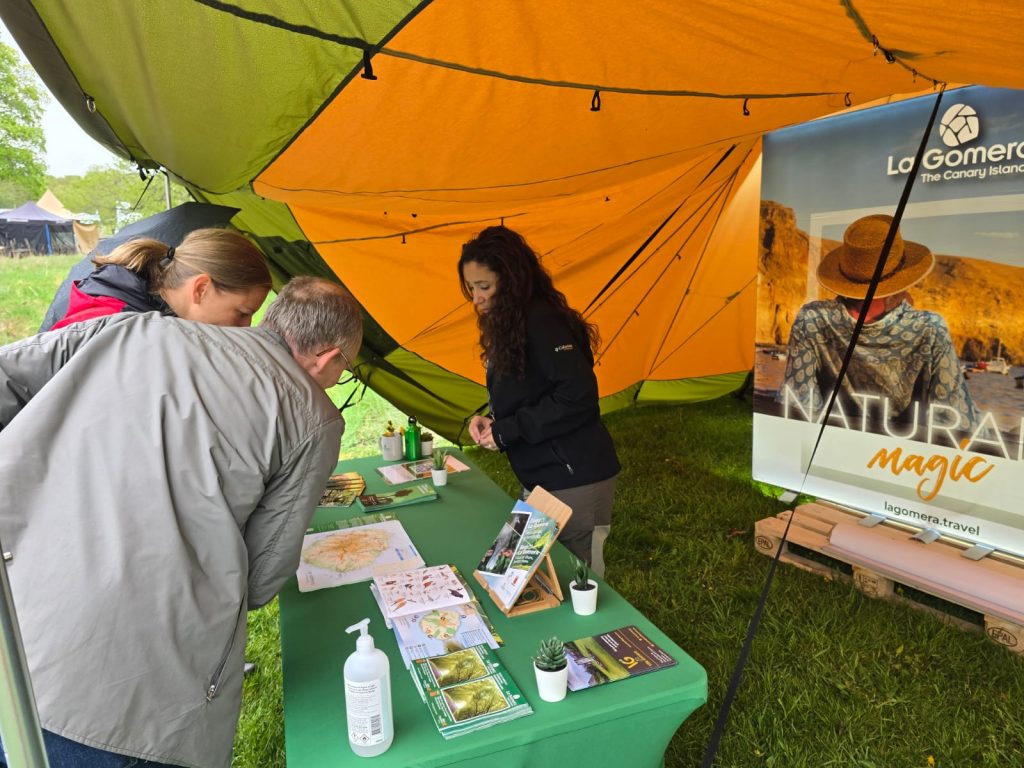 170525 Stand de Turismo de La Gomera en el Outdoor Festival de Estocolmo