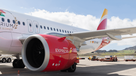 Avión de Iberia Express