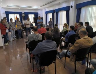 Bienvenida a los nuevos trabajadores del proyecto