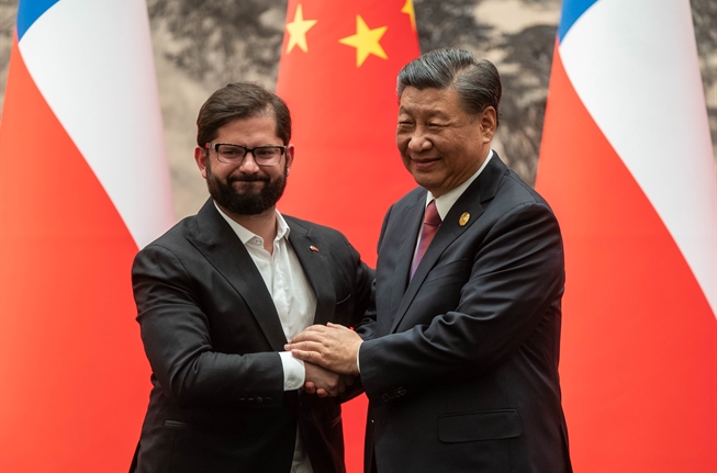 Boric y Xi Jinping se reúnen en Pekín para consolidar las relaciones entre Chile y China