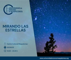 CARTEL MIRANDO LAS ESTRELLAS