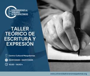 CARTEL TALLER EXCRITURA Y EXPRESIÓN