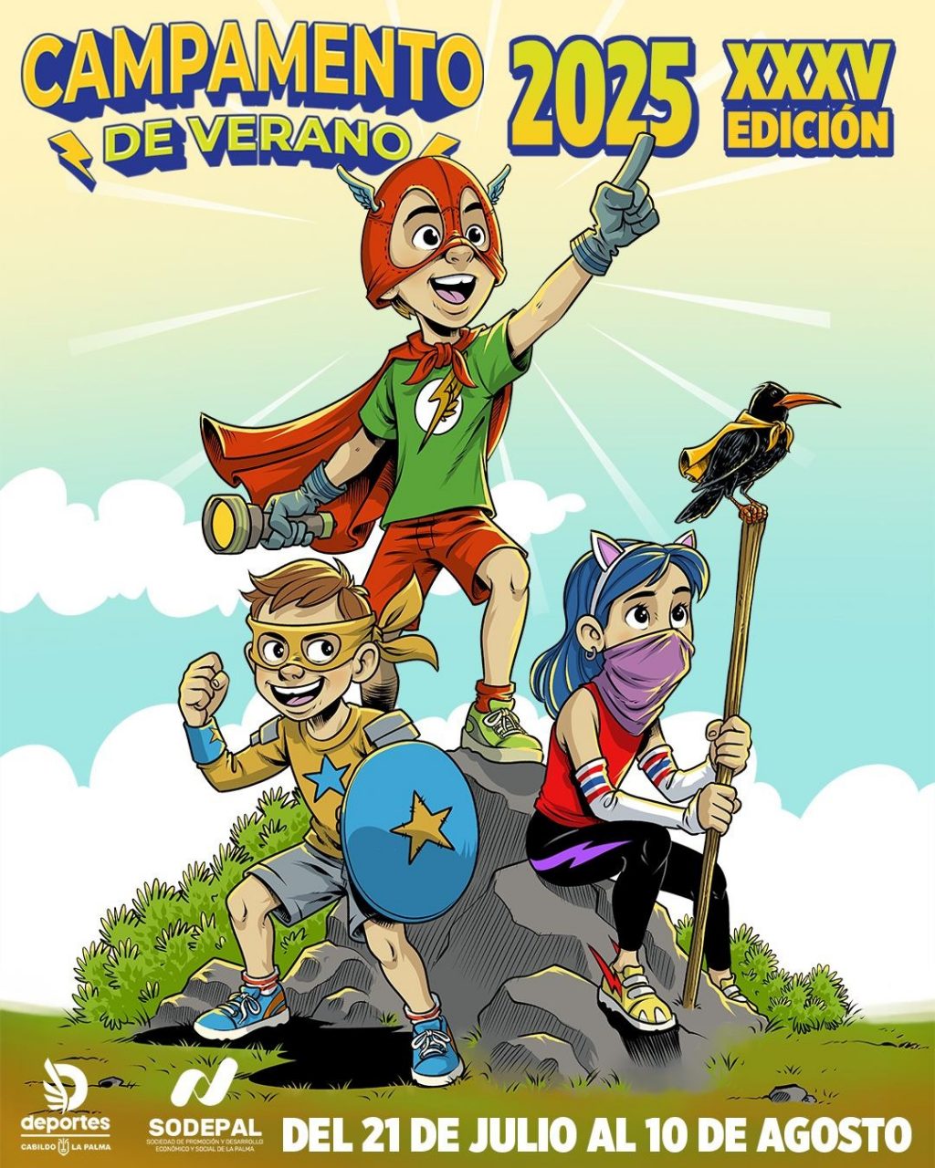 Cartel Campamento de Verano