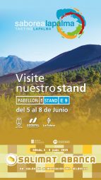 Cartel Saborea La Palma