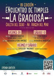 Cartel de la XII edición del Encuentro de Timples de La Graciosa