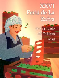 Cartel ganador XXVI Feria de la Zafra