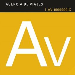 Distinto oficial de agencia de viaje