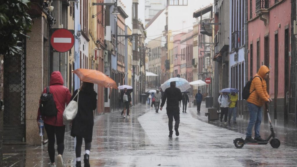 El Cabildo de Tenerife recomienda precaución por las lluvias en medianías