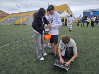 FOTO. Equipo ganador CanSant 2025 IES Tablero I Aguañac 1
