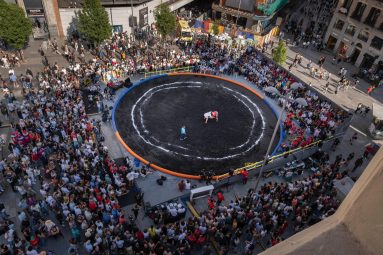 Foto. Lucha en Callao 2
