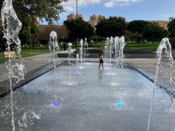 Fuente transitable en Las Rehoyas