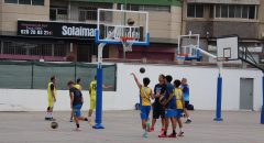 El IID dota al CB Las Palmas con nuevas canastas por su 40 aniversario