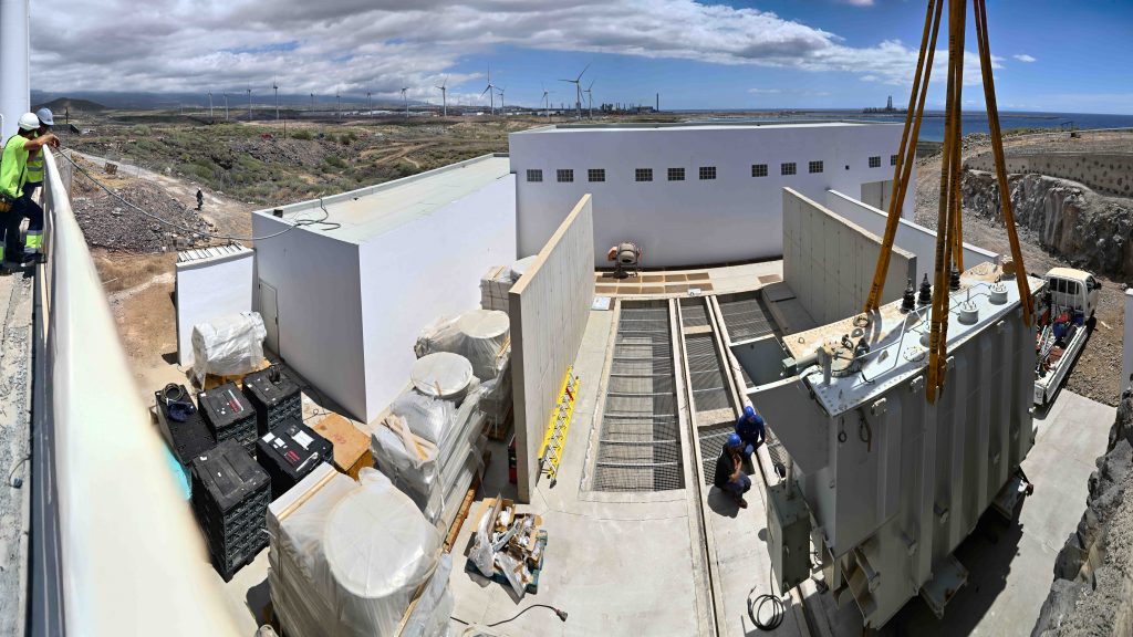 ITER-Trabajos subestación