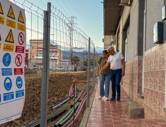 JOSE CARLOS RODRÍGUEZ RODRÍGUEZ Y ÉRIKA SÁNCHEZ QUINTERO VISITAN LAS OBRAS DE GUARACHO