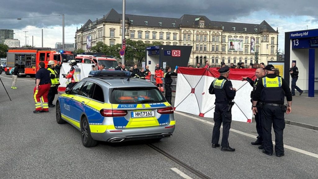 La Policía confirma la detención de una mujer por el ataque con cuchillo en Hamburgo
