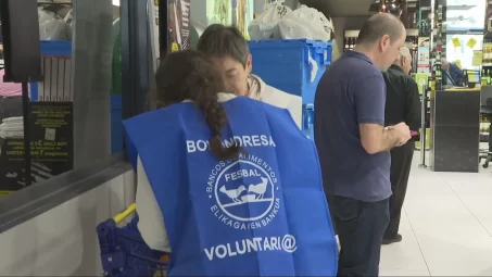 Los bancos de alimentos esperan recaudar 4,5 millones de kilos en su campaña de primavera