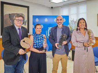 Recepción en el Cabildo de Tenerife a David Baute 1