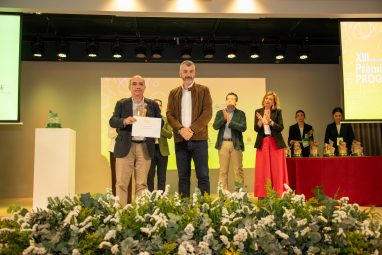 Roberto Moreno, coordinador general de Modernización del Ayuntameinto, recibe el galardón Premio Progreso