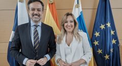Rosa Dávila y Lope Afonso solicitan una reunión urgente con el subdelegado del Gobierno y Aena por el colapso en el control de pasaportes del aeropuerto Tenerife Sur