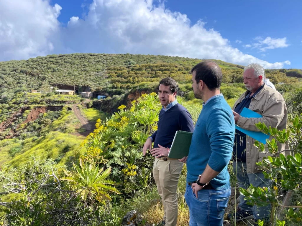 Transición Ecológica propone ampliar la Red Natura 2000 para compensar ambientalmente las obras de la LP-2 y ejecutarlas lo antes posible