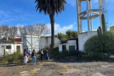 Visita técnicos antiguo acuartelamiento del Cristo