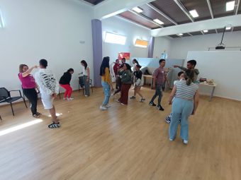 alumnado en el taller 4