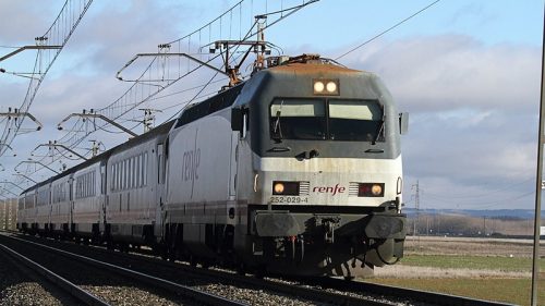 parón ferroviario