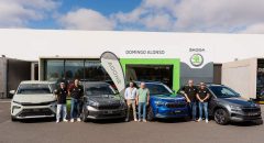 Škoda Canarias acompaña a la Real Federación Española de Automovilismo en su visita a Tenerife