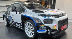 Ayoze Almeida y Rubén Feliciano, a los mandos de un Citroën C3 Rally2 del equipo Sports & You Canarias