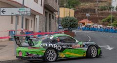 Iván Armas y Ruperto Ramos se ponen al mando del XVII Rallysprint Cielo de La Palma tras la primera jornada