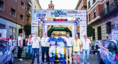 Enrique Cruz acaricia su primera victoria en Península con el Toyota GR Yaris Rally2