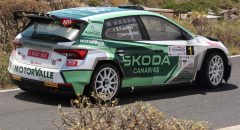 Sergio Fuentes y Teco Hernández se escapan en el Campeonato AON de Tenerife de Rallies