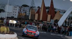 Tres equipos en 2 décimas de segundo, así empieza el Rally Ciudad de Telde