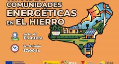 Transición explica a la población de El Hierro los beneficios de las comunidades energéticas y el autoconsumo colectivo