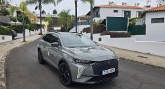 Video prueba dinámica DS 7 E-Tense, por las carreteras de Tenerife