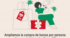 Cabildo y Fauca amplían el límite de compra de los Bonos Consumo por persona