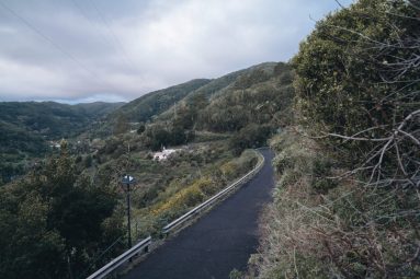 280625 Carretera que une Juego de Bolas con Meriga en La Gomera