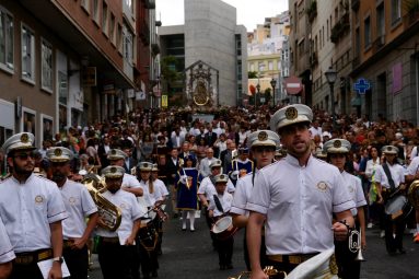 52 Bajada de la Virgen del Pino en las calles de Las Palmas de Gran Canaria