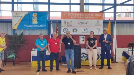 Acto de apertura del V Torneo Regional de Canarias de Dominó por Equipos