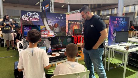 Adai Melián y su videojuego Naals Tales.