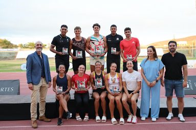Arona podio fem-masc Meeting